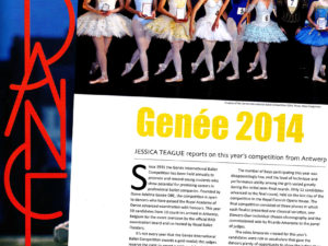 Genée 2014, Antwerp