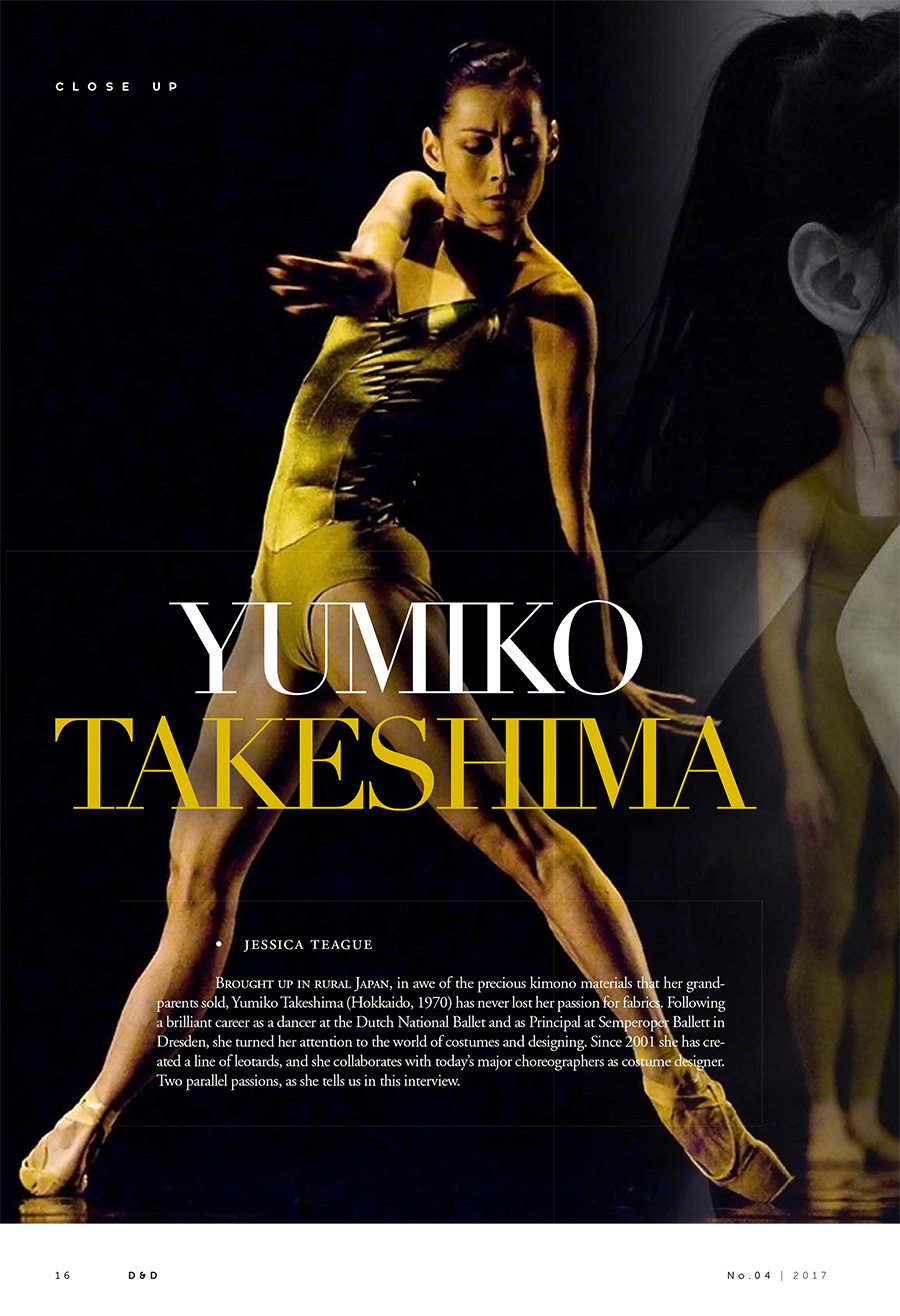 Yumiko Takeshima Danza interview Jessica Teague 1